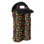 Mexico Cinco de Mayo Pattern Print Double Neoprene Wine Tote