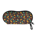 Mexico Cinco de Mayo Pattern Print Glasses Case