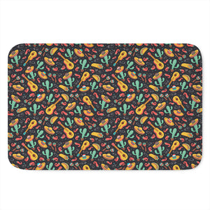 Mexico Cinco de Mayo Pattern Print Indoor Door Mat