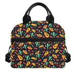 Mexico Cinco de Mayo Pattern Print Insulated Lunch Bag
