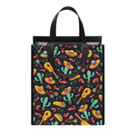 Mexico Cinco de Mayo Pattern Print Insulated Lunch Tote