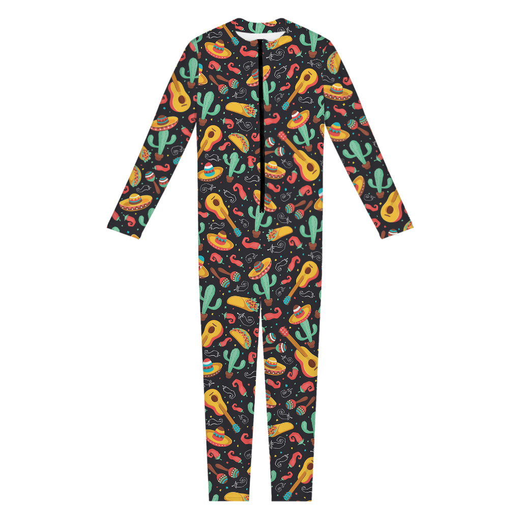 Mexico Cinco de Mayo Pattern Print Jumpsuit