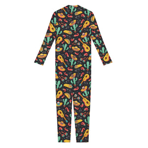 Mexico Cinco de Mayo Pattern Print Jumpsuit