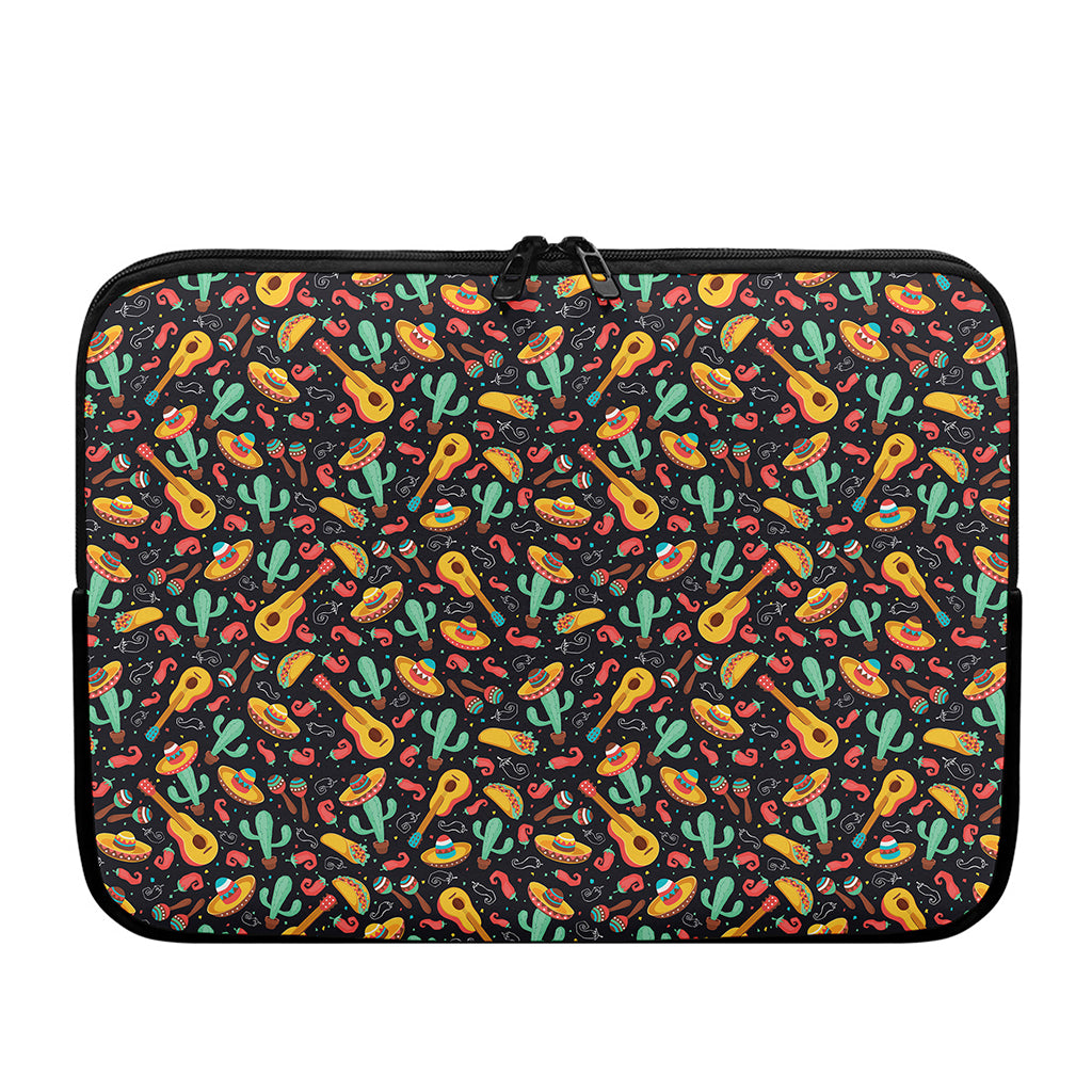 Mexico Cinco de Mayo Pattern Print Laptop Sleeve