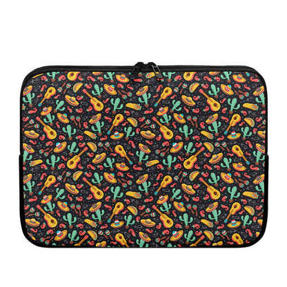 Mexico Cinco de Mayo Pattern Print Laptop Sleeve