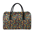 Mexico Cinco de Mayo Pattern Print Leather Duffel Bag