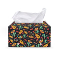 Mexico Cinco de Mayo Pattern Print Leather Tissue Box Cover