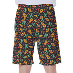 Mexico Cinco de Mayo Pattern Print Men's Beach Shorts