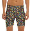 Mexico Cinco de Mayo Pattern Print Men's Long Boxer Briefs