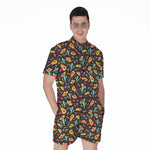 Mexico Cinco de Mayo Pattern Print Men's Rompers