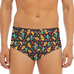 Mexico Cinco de Mayo Pattern Print Men's Triangle Swim Briefs