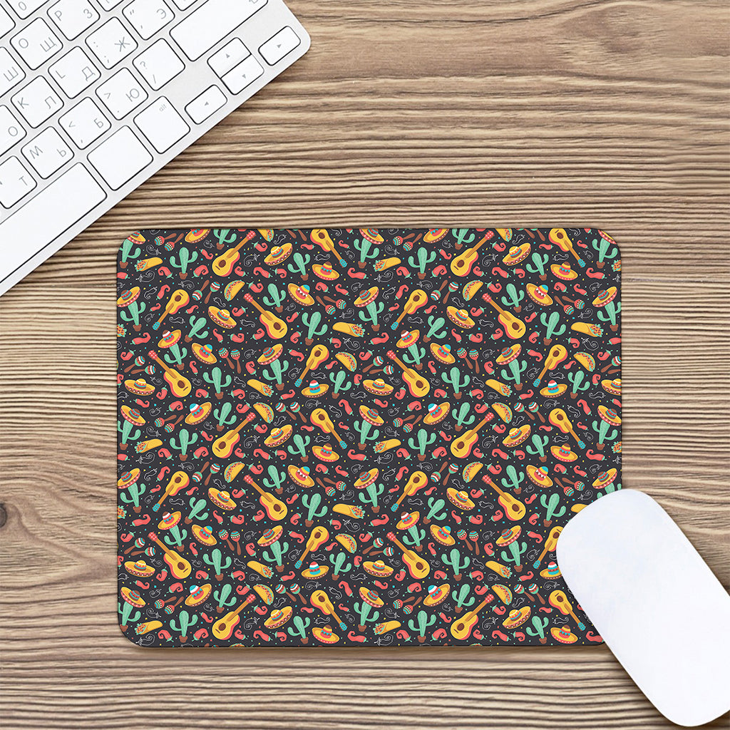 Mexico Cinco de Mayo Pattern Print Mouse Pad