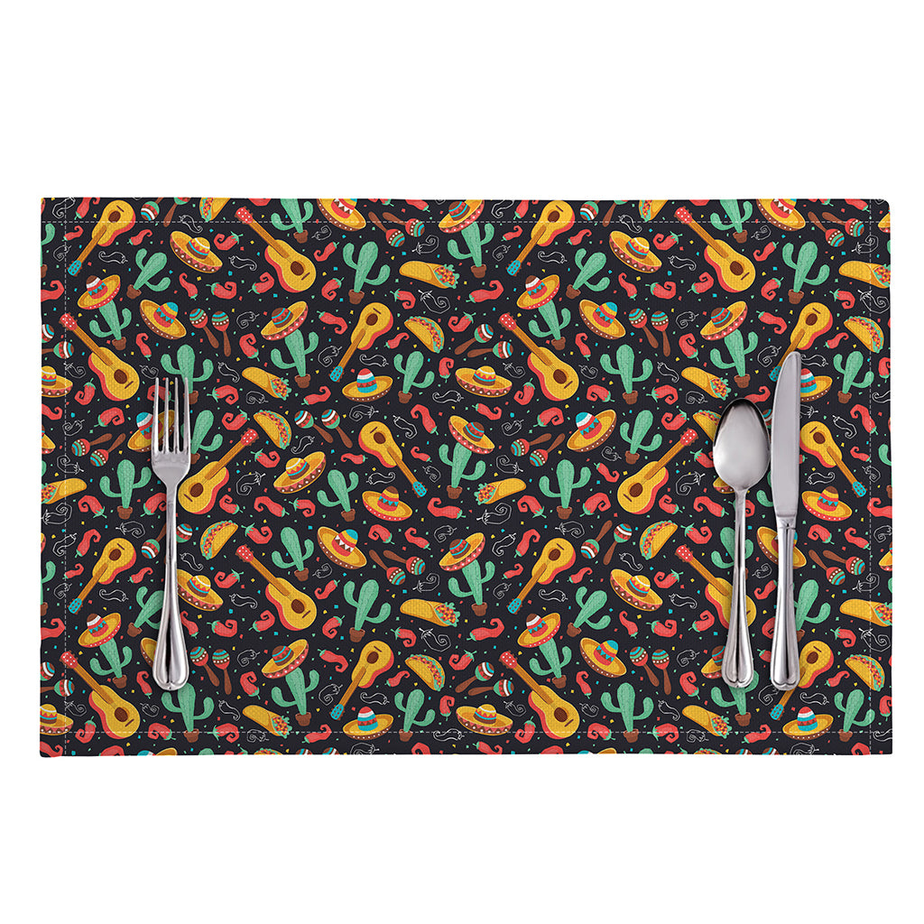 Mexico Cinco de Mayo Pattern Print Placemat