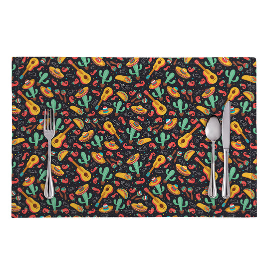 Mexico Cinco de Mayo Pattern Print Placemat