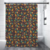 Mexico Cinco de Mayo Pattern Print Premium Shower Curtain