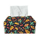 Mexico Cinco de Mayo Pattern Print Rectangle Tissue Box Cover