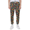 Mexico Cinco de Mayo Pattern Print Scuba Joggers