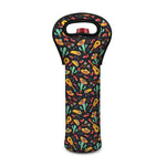 Mexico Cinco de Mayo Pattern Print Single Neoprene Wine Tote