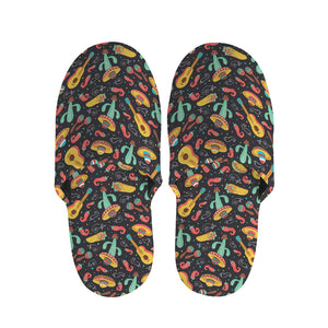 Mexico Cinco de Mayo Pattern Print Slippers