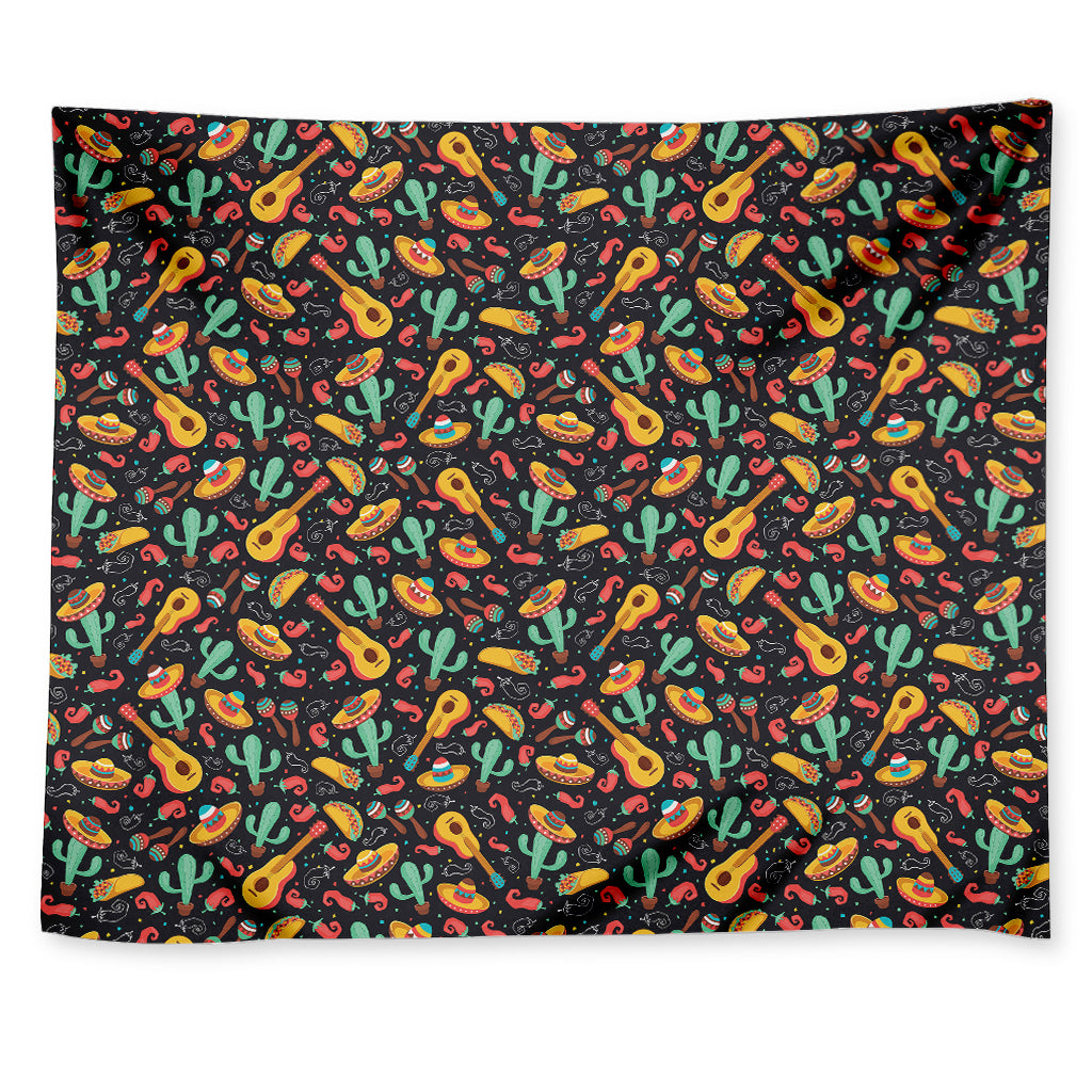 Mexico Cinco de Mayo Pattern Print Tapestry