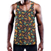 Mexico Cinco de Mayo Pattern Print Training Tank Top