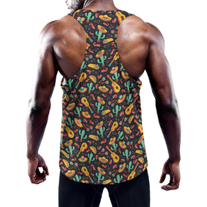 Mexico Cinco de Mayo Pattern Print Training Tank Top