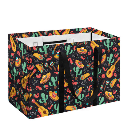 Mexico Cinco de Mayo Pattern Print Utility Tote Bag