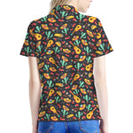 Mexico Cinco de Mayo Pattern Print Women's Polo Shirt