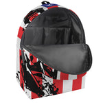 Military American Flag Print Backpack