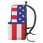 Military American Flag Print Backpack