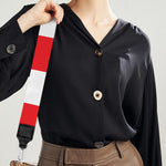 Military American Flag Print Bag Strap