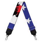 Military American Flag Print Bag Strap