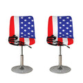 Military American Flag Print Bar Stool Covers