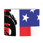 Military American Flag Print Drum Lamp Shade