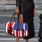 Military American Flag Print Duffle Bag