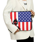 Military American Flag Print Laptop Sleeve