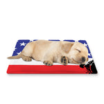 Military American Flag Print Pet Cooling Mat Cover