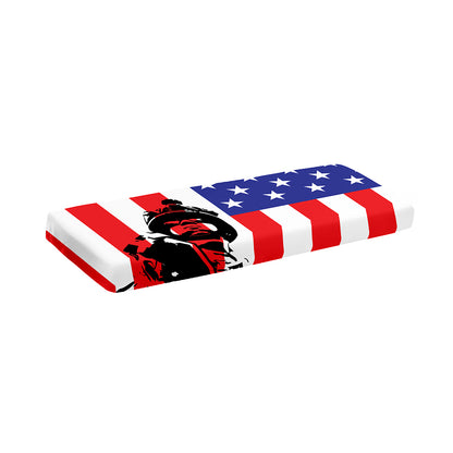 Military American Flag Print Piano Keyboard Cover