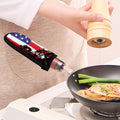 Military American Flag Print Skillet Handle Cover