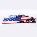 Military American Flag Print Sports Towel