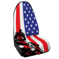 Military American Flag Print Waterproof Car Seat Cover