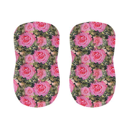 Military Camouflage Flower Pattern Print Bar Stool Covers