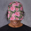 Military Camouflage Flower Pattern Print Baseball Cap