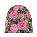 Military Camouflage Flower Pattern Print Beanie