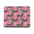 Military Camouflage Flower Pattern Print Bifold Wallet
