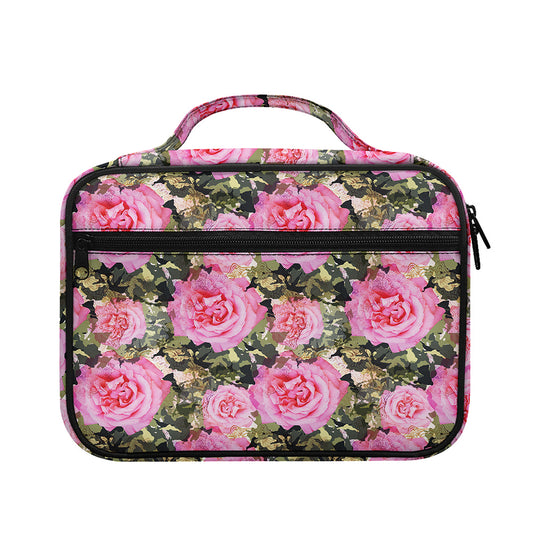 Military Camouflage Flower Pattern Print Briefcase Bible Bag