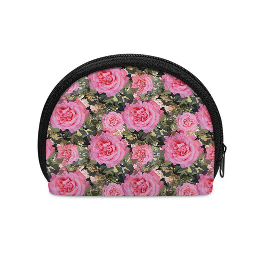 Military Camouflage Flower Pattern Print Coin Purse
