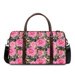 Military Camouflage Flower Pattern Print Duffle Bag
