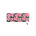 Military Camouflage Flower Pattern Print Extended Mouse Pad