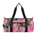 Military Camouflage Flower Pattern Print Gym Bag